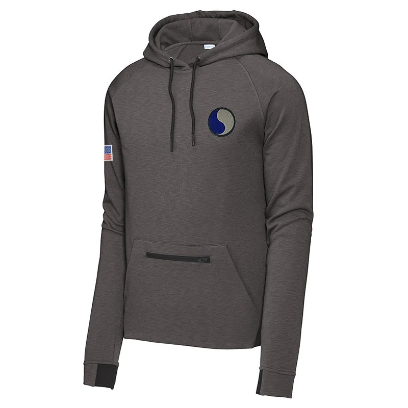 mens hoodie with urban graphics-29th Infantry Strive Pullover