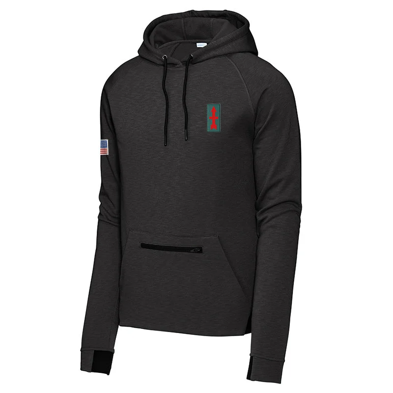 mens hoodie for skate culture fashion-32nd Infantry Strive Pullover