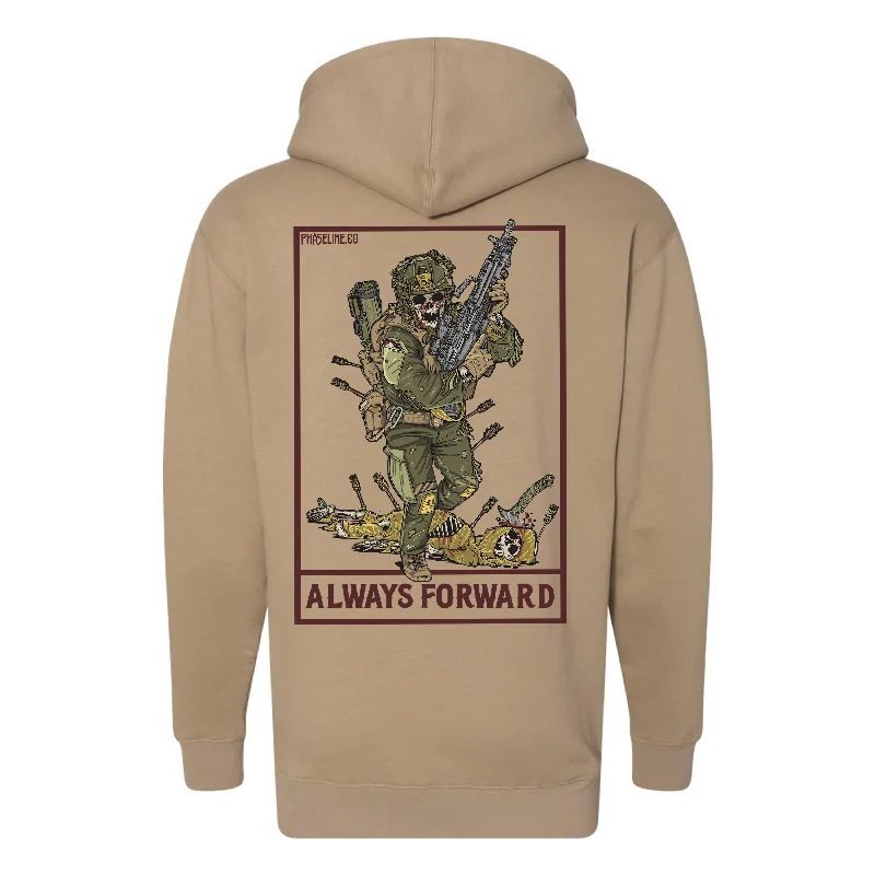 mens hoodie for comfy travel-Always Forward Hoodie