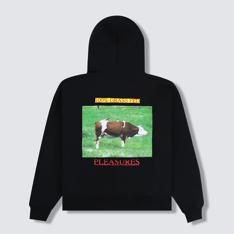 mens hoodie for hiking trips-GRASS FED HOODIE