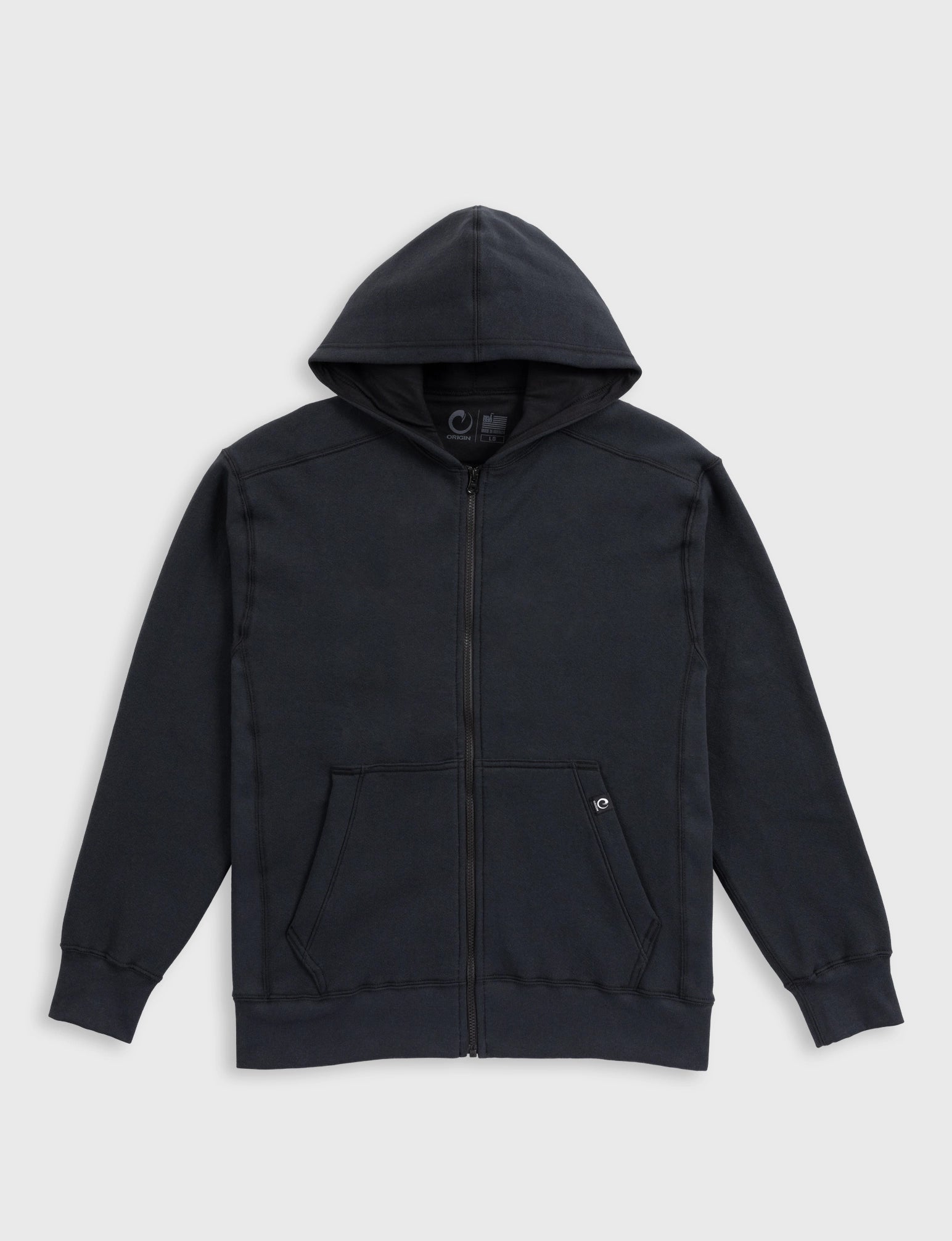 mens hoodie for laid-back style-THE 100 KILO FULL-ZIP HOODIE