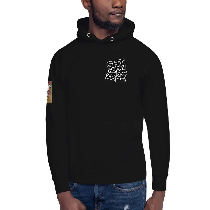 mens hoodie for a trendy twist-SHT SHOW 2020 - Covid 19 World Tour Hoodie