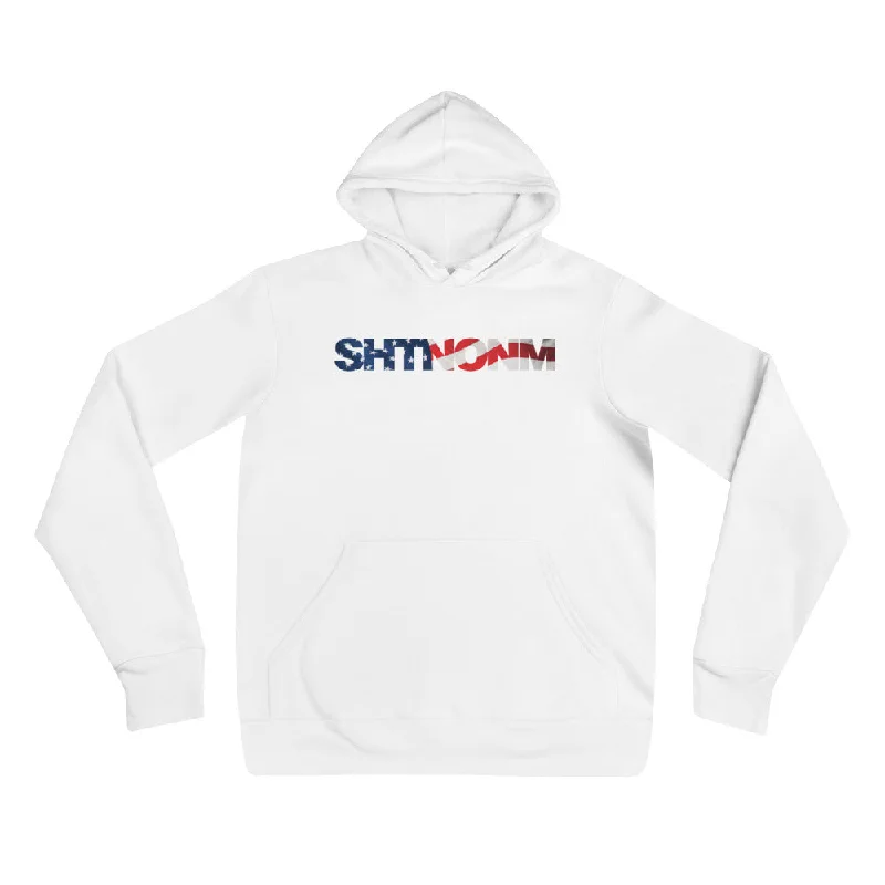 mens hoodie with full-zip closure-SHTNONM - MERICA Hoodie