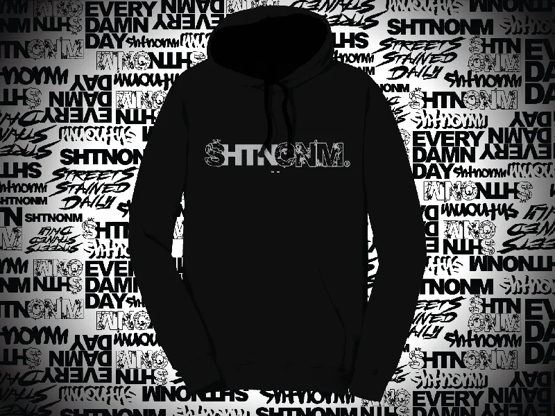 mens hoodie for workout gear-SHTNONM- MENS TATTOO HOODIE