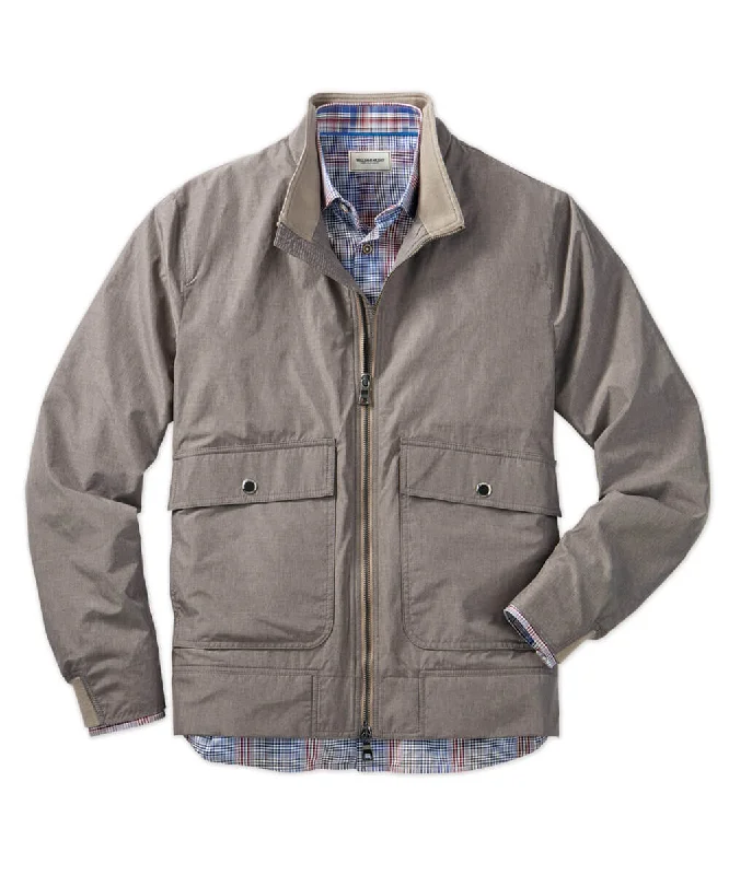 men's jackets for weekend outdoor activities-Waterville Water-Repellent Melange Blouson Jacket