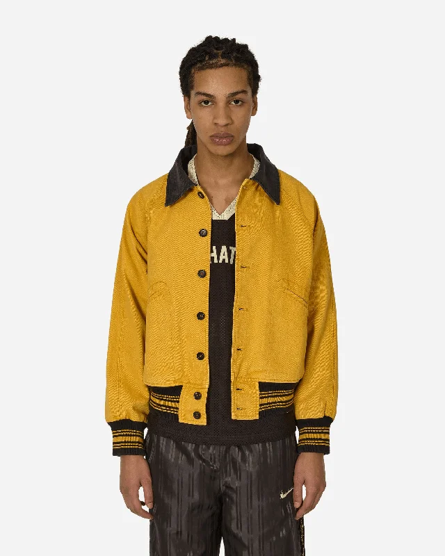 men's jackets with easy-to-wear zipper-Banbury Jacket Yellow