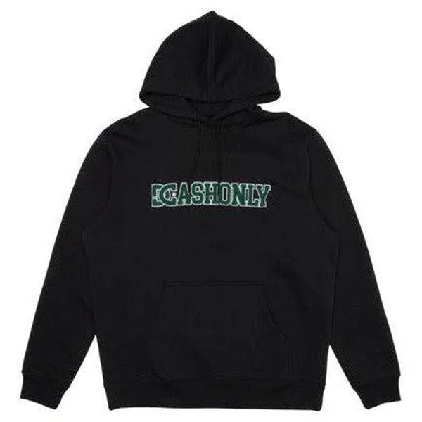 mens hoodie for gym wear-DC Shoes x Cash Only Limited Hoody Black