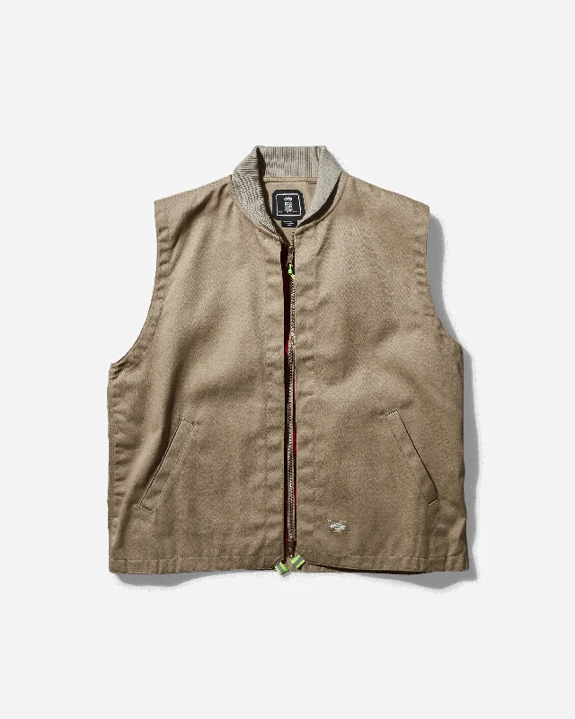 men's jackets with advanced insulation technology-Men's TDC Multi Function Eisenhower Vest Desert Sand