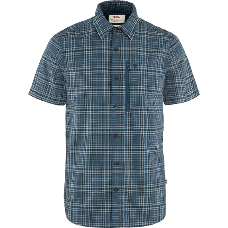 Men’s short-sleeve acme polos-Fjallraven Men's Abisko Hike Shirt Short Sleeve