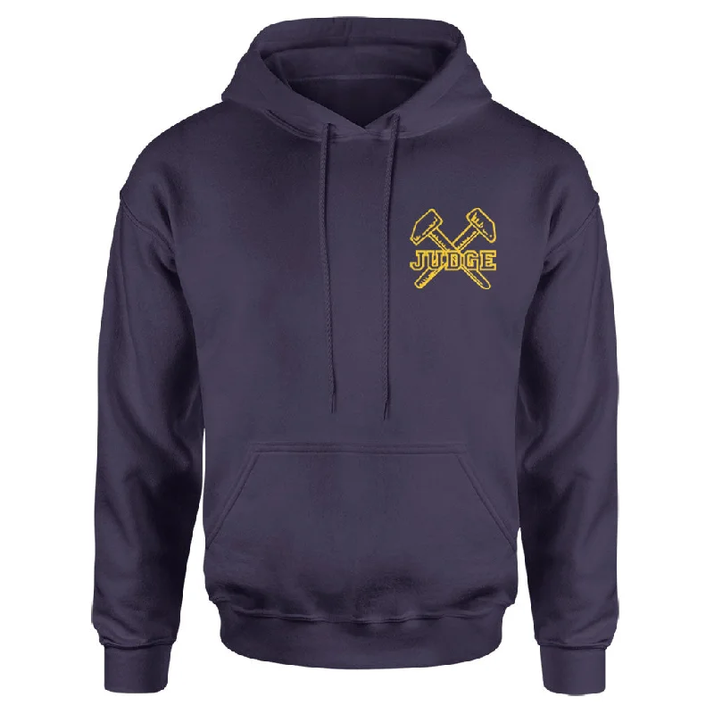 mens hoodie for chic casual wear-Judge "New York Crew (Navy)" - Hooded Sweatshirt