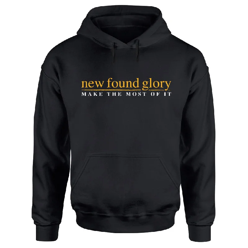 mens hoodie for sporty looks-New Found Glory "Make The Most Of It" - Hooded Sweatshirt