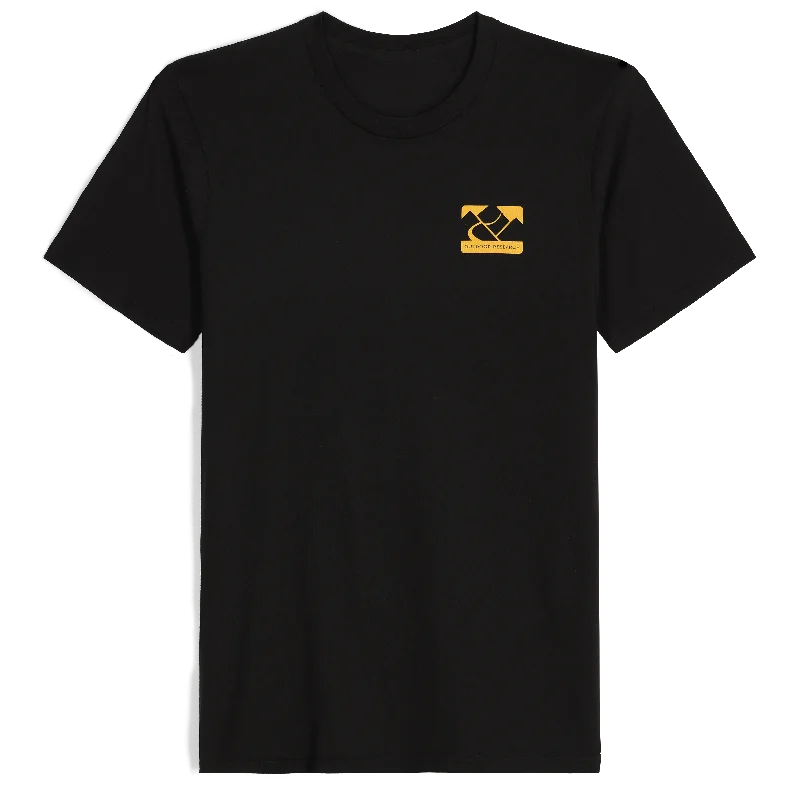 Men’s short-sleeve dote shirts-Unisex OR Switchback Logo T-Shirt