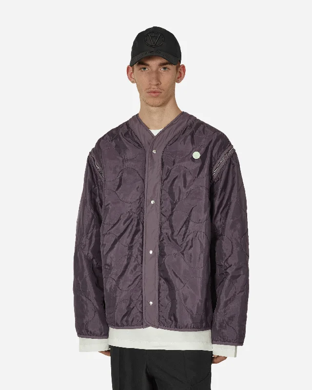 men's jackets for long outdoor walks-RE:WORK Overdyed Liner Lavender