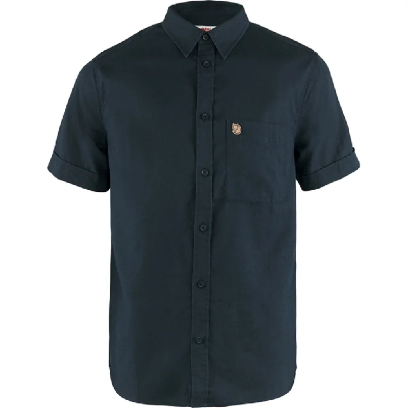 Men’s short-sleeve xeno shirts-Fjallraven Men's Ovik Travel Shirt Short Sleeve