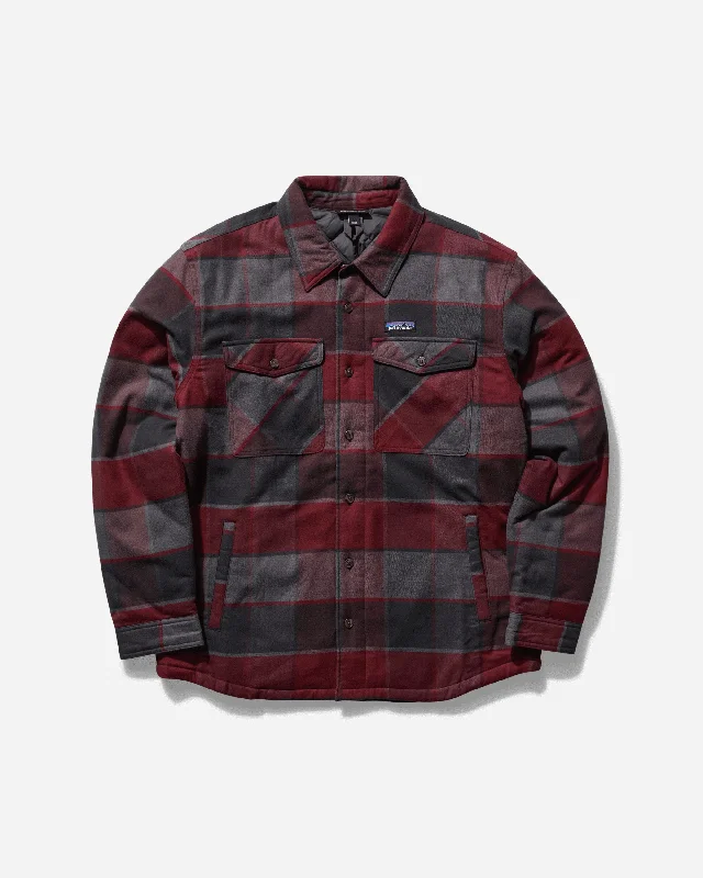 Men's Lightweight Insulated Fjord Flannel Shirt William / Ink Black