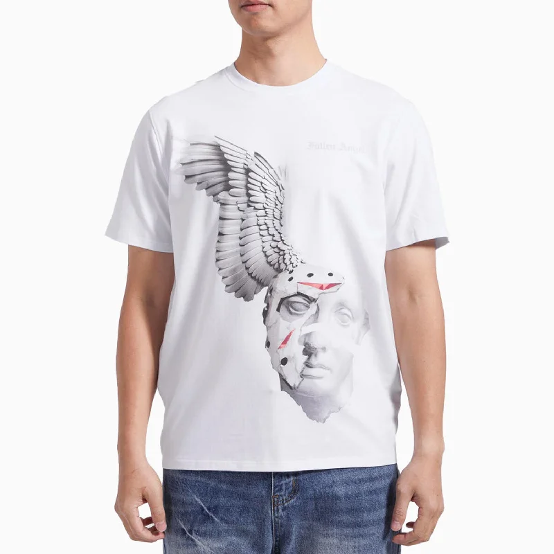 Men’s short-sleeve idly polos-Men's Fallen Angel Tear T Shirt