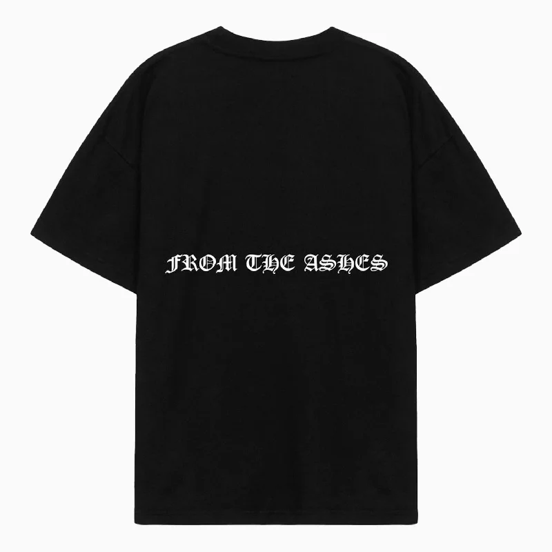 Men’s short-sleeve arch tops-Men's From The Ashes In Black T-Shirt