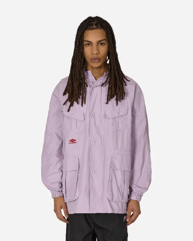 men's jackets with practical pockets-Field Jacket Lilac