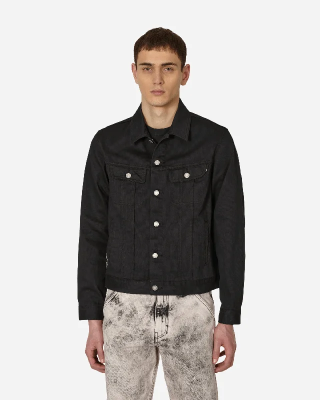 men's jackets with water-resistant fabric-The Dark Side Of The Moon Jacket Black