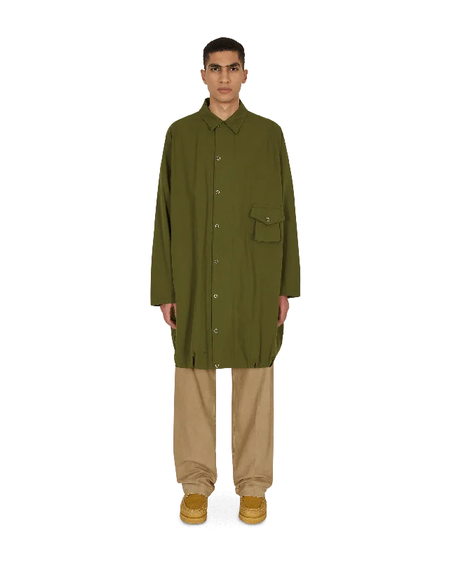 men's jackets for weekend outdoor activities-Four Winds Coat Green