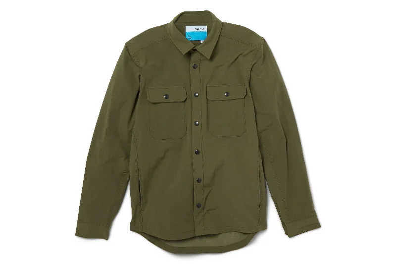 Men’s short-sleeve clod tops-Wander Overshirt