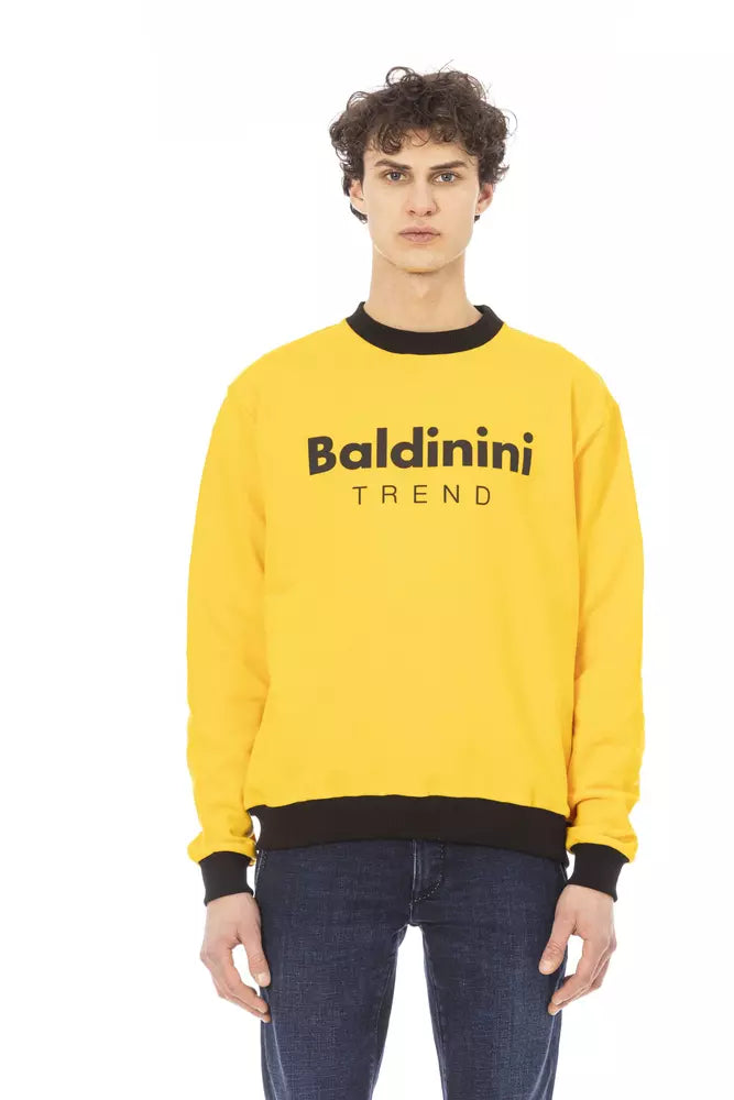 Men's cabin knit sweater-Baldinini Trend  Cotton Men's Sweater