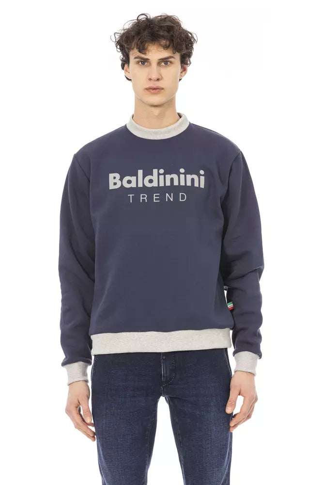 Men's trade wind sweater-Baldinini Trend  Cotton Men's Sweater