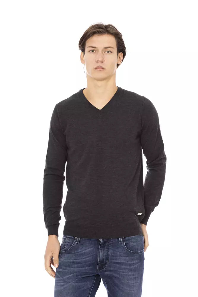 Men's finch sweater-Baldinini Trend  Fabric Men's Sweater