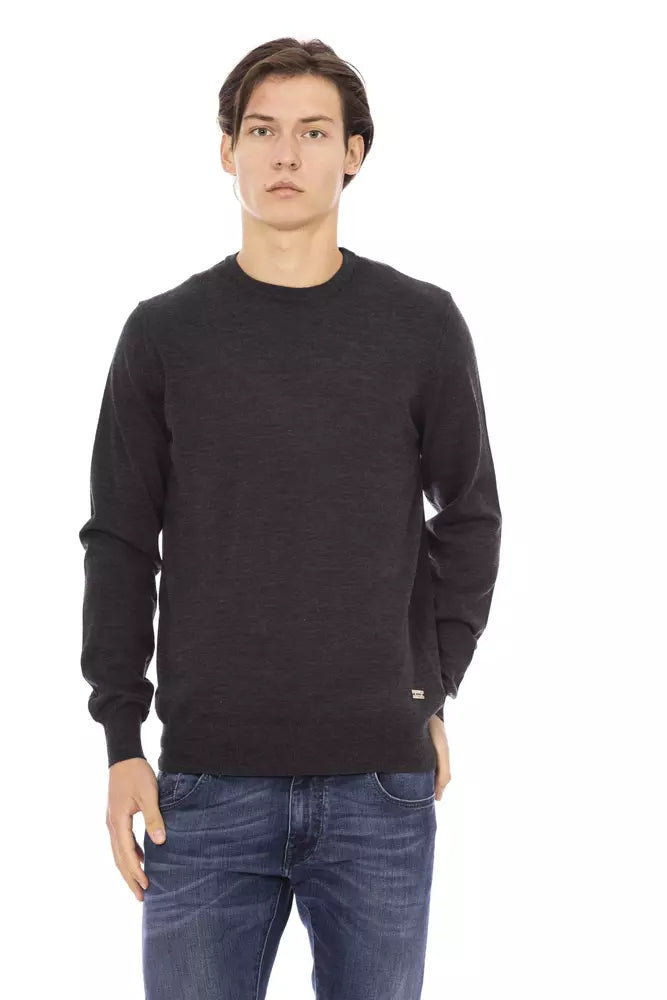 Men's banyan sweater-Baldinini Trend  Fabric Men's Sweater