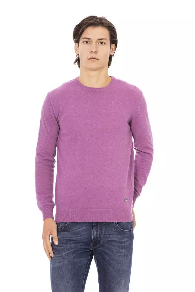 Men's cliff sweater-Baldinini Trend  Wool Men's Sweater