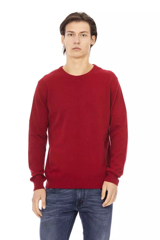 Men's train sweater-Baldinini Trend  Wool Men's Sweater