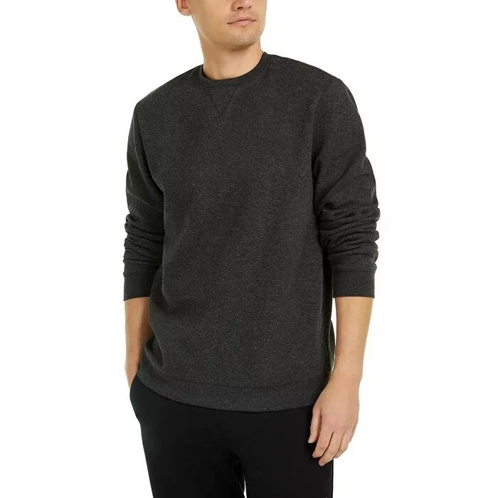 Men's vapor sweater-ID Ideology Men's Fleece Sweatshirt Medium Gray Size XX-Large