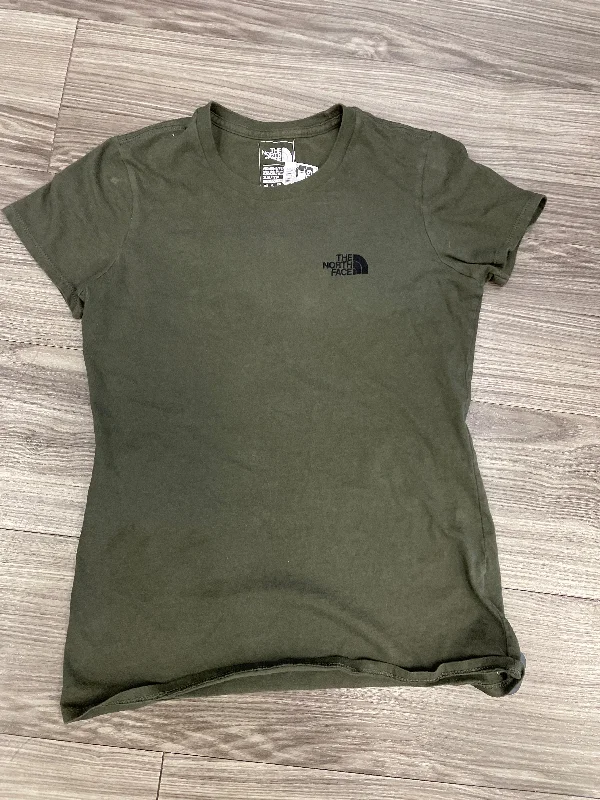 Men’s short-sleeve hark shirts-Top Short Sleeve By The North Face In Green, Size: Xs