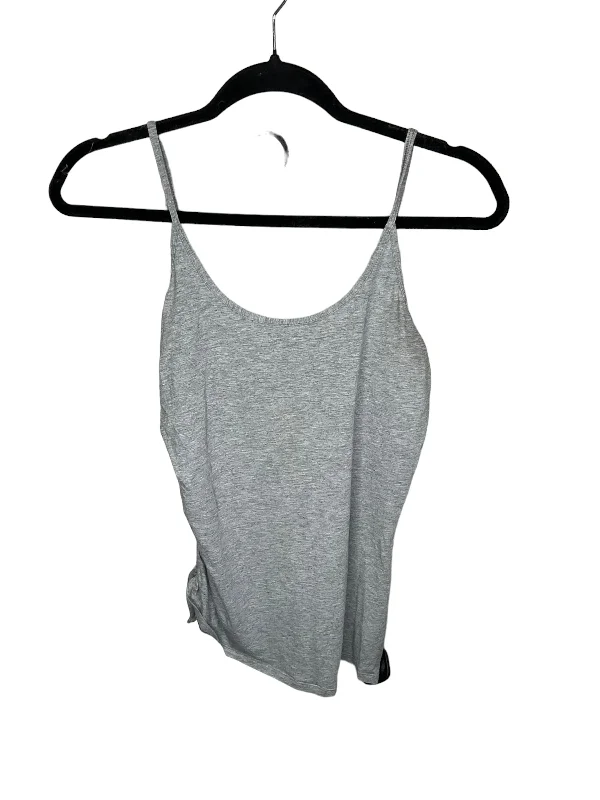 Men’s short-sleeve welt tops-Athletic Tank Top By Lululemon In Grey, Size: S