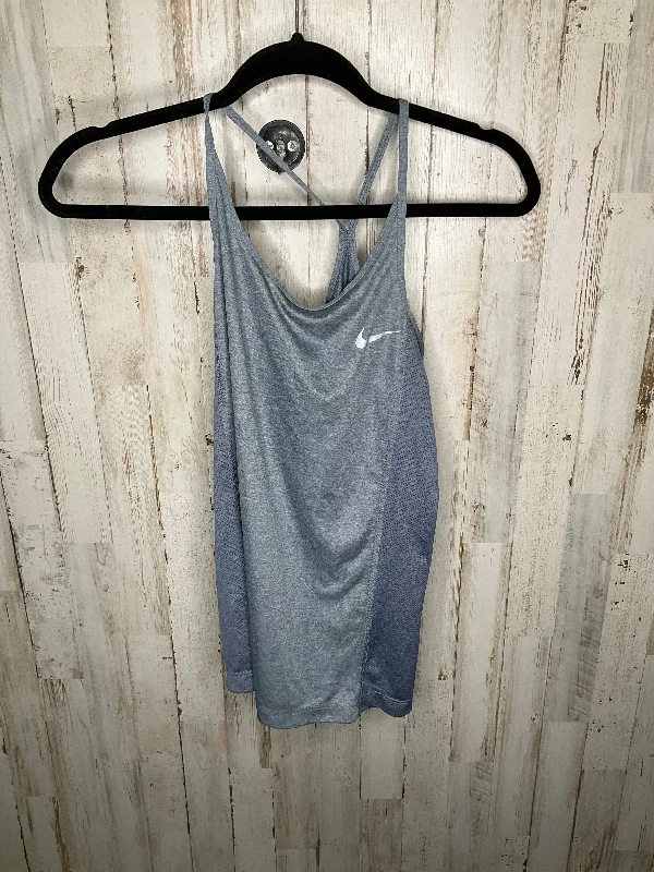 Men’s short-sleeve nook tees-Athletic Tank Top By Nike In Blue, Size: Xs