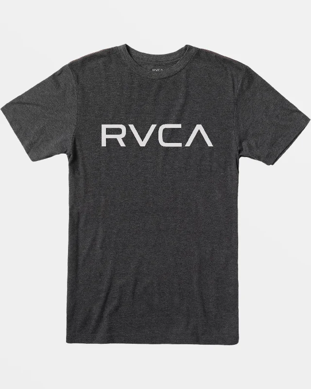 Men’s short-sleeve wisp polos-Boys Big RVCA Tee - Black/White