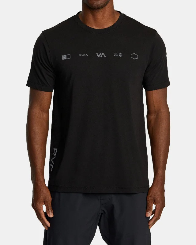 Men’s short-sleeve xing tees-Brand Reflect Sport Tech Tee - Black