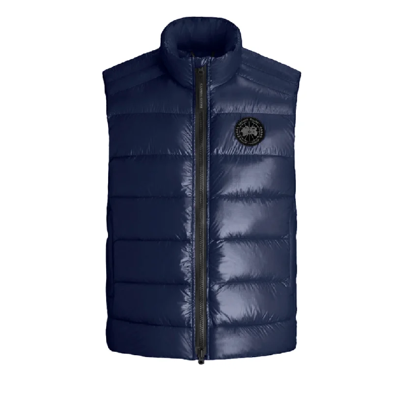 Men’s short-sleeve ebb tops-Canada Goose Men's Crofton Vest - Black Disc