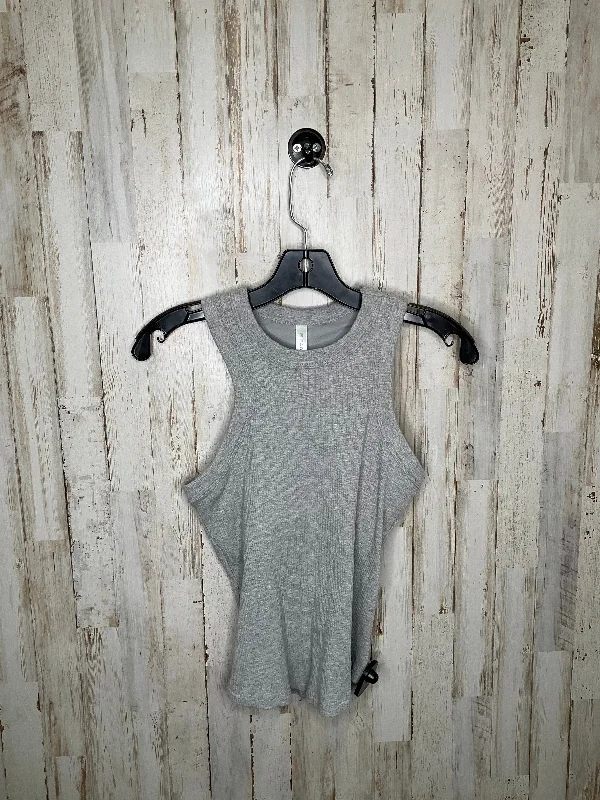 Men’s short-sleeve crag tees-Grey Athletic Tank Top Fabletics, Size M