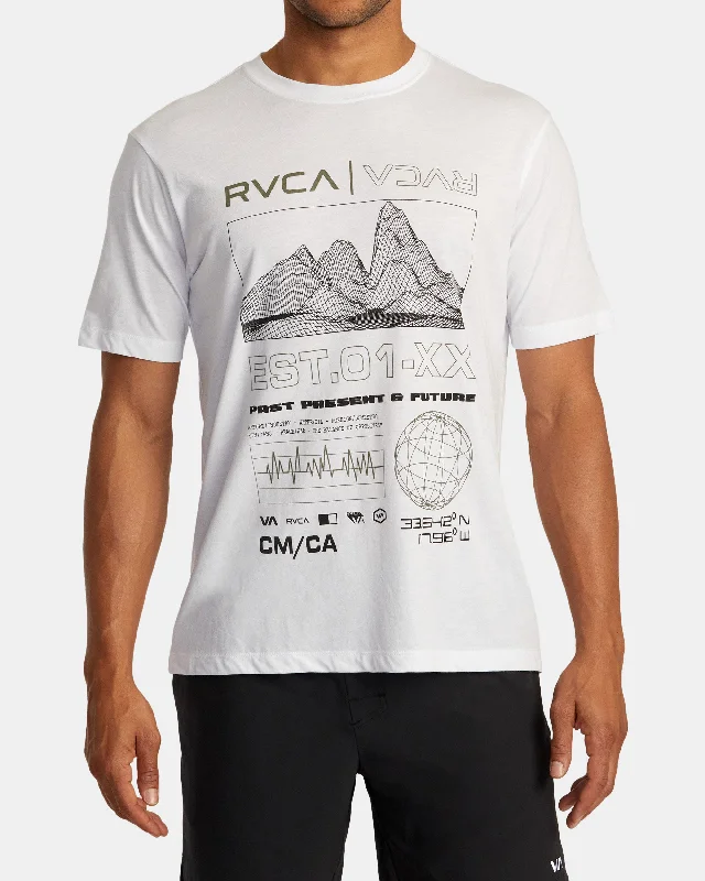 Men’s short-sleeve tilt tees-RVCA Matrix Tee - White