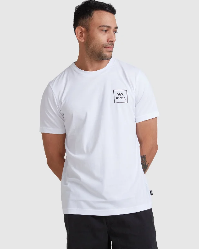 Men’s short-sleeve ooze polos-VA All The Way Tee - White