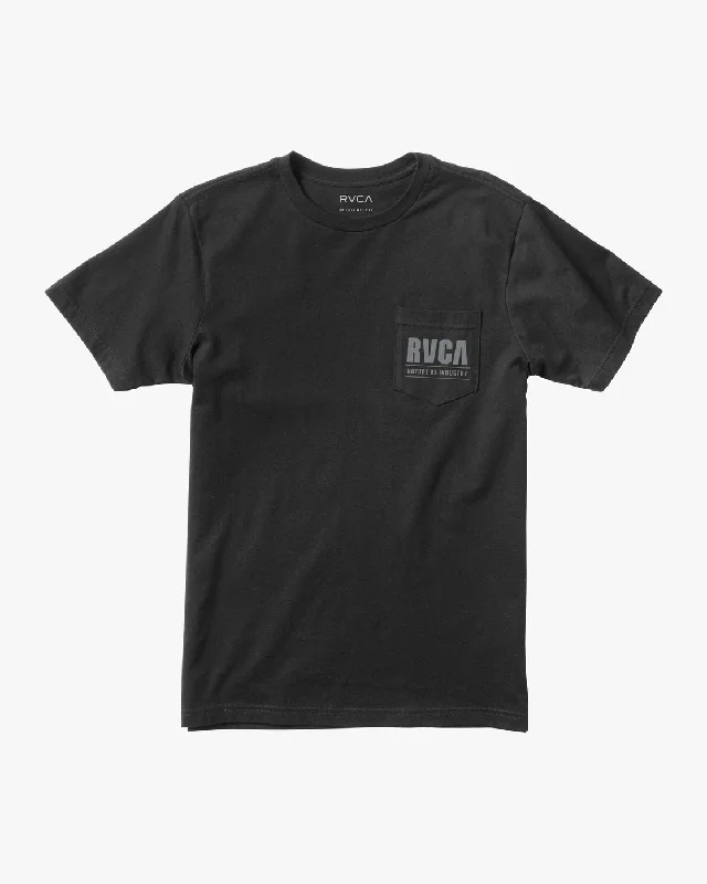 Men’s short-sleeve glib tops-Winch Tee - Black