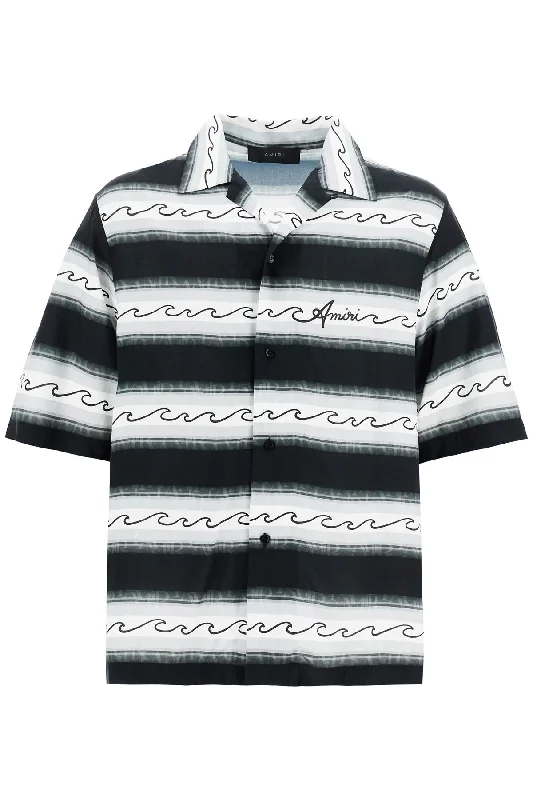 Men's luxury ethereal shirts-Amiri Men's Low Wave Shirt