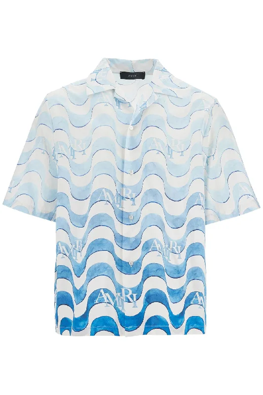 Men's sleek boost shirts-Amiri Men's Printed Cotton Shirt