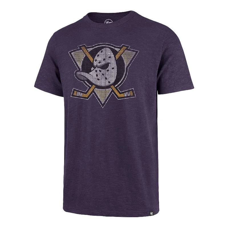 Men’s short-sleeve yowl tops-ANAHEIM DUCKS GRIT '47 SCRUM TEE