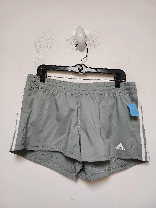 Men's intense training pants-Athletic Shorts By Adidas In Green, Size: L