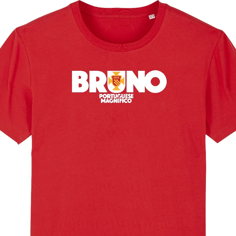 Men’s short-sleeve waxy tops-Bruno Magnifico Tee