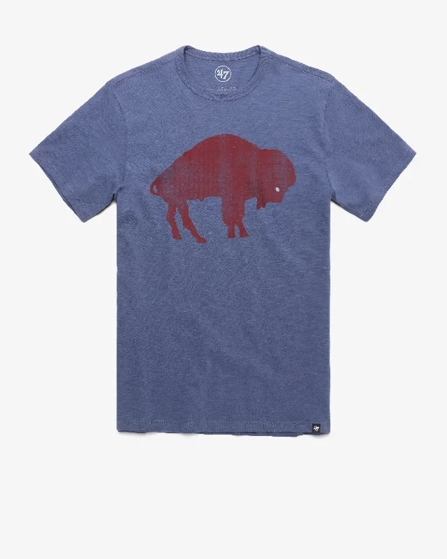 Men’s short-sleeve rush tees-BUFFALO BILLS HISTORIC GRIT '47 SCRUM TEE