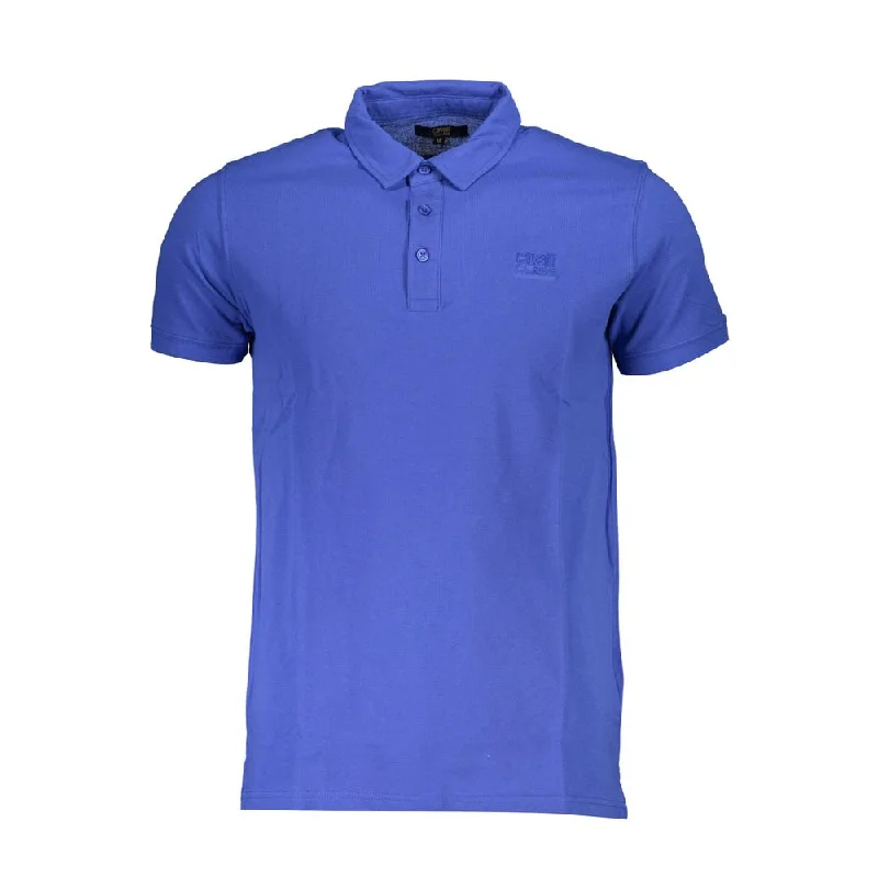 Men’s short-sleeve vent tees-Cavalli Class  Cotton Polo Men's Shirt