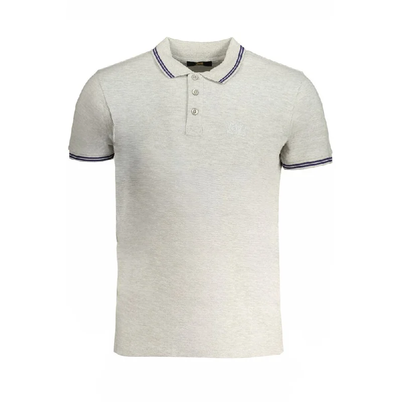 Men’s short-sleeve yeoman tees-Cavalli Class  Cotton Polo Men's Shirt